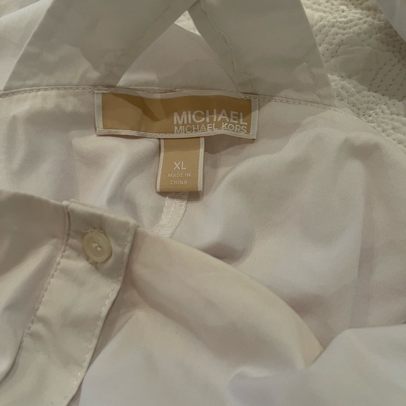 Michael Kors White Blouse size XL - Picture 3 of 3